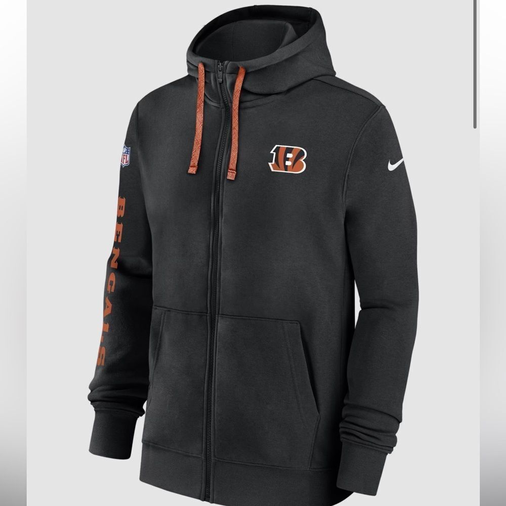 Nike & NFL Bengals Logo Collab Hooded Jacket XL